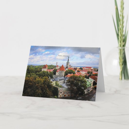 エストニア歴史地区タリン カード (正面)