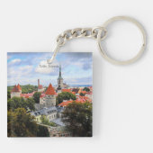 エストニア歴史地区タリン キーホルダー (裏面)