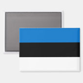 エストニア矩形磁石国旗 マグネット (正面/裏面)