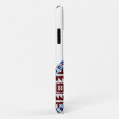 エストニア織りベルト模様 Case-Mate iPhoneケース (裏面/右)