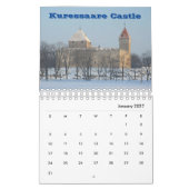 エストニア カレンダー (1月 2027)