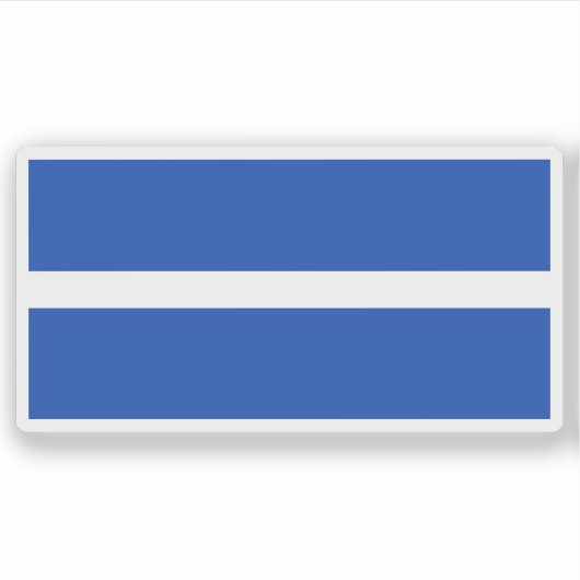 エストニア・キラ国旗 シール (正面)