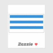 エストニア・タリン国旗 シール (シート)