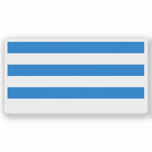 エストニア・タリン国旗 シール (正面)