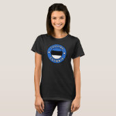 エストニア タリン Tシャツ (正面フル)