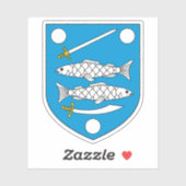 エストニア，ナルヴァの紋章 シール (シート)