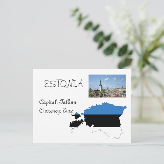 エストニア ポストカード (スタンド正面)