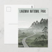 エストニア ラヘマー国立公園の旅 ポストカード (正面/裏面)