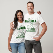 エストニア:ラヘマー国立公園の森の湯浴みする人 Tシャツ (ユニセックス)