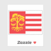 エストニア・ロッサ国旗 シール (シート)