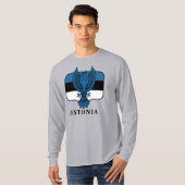 エストニア 北ヨーロッパ Tシャツ (正面フル)