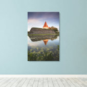 エストニア，西エストニア諸島，サレマ キャンバスプリント (インサイチュ (ウッドフロア))