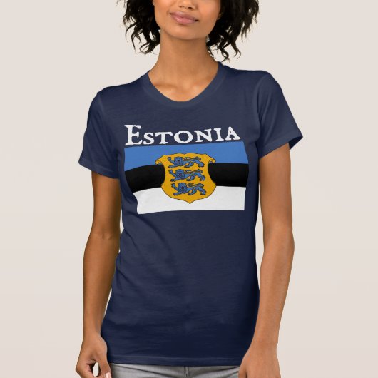 エストニア(Eesti) Tシャツ (正面)