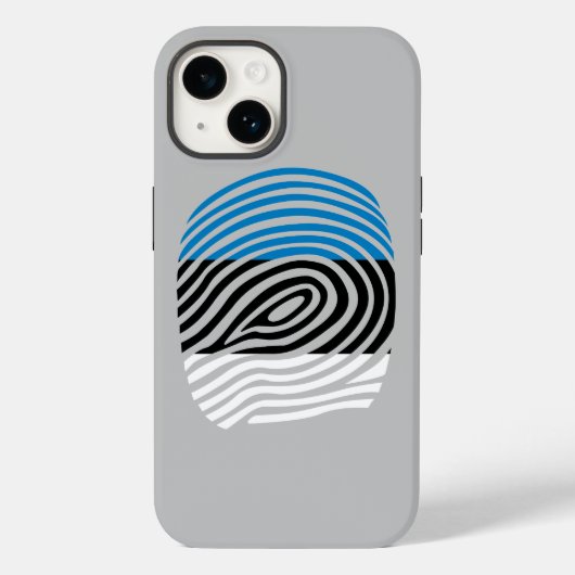 エストニアDNA Case-Mate iPhoneケース (裏面)