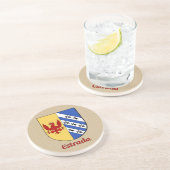 エストラダヘラルディックシールド コースター (側面)