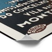 エストリル – カスカポルトガルビジット ポスター (角)