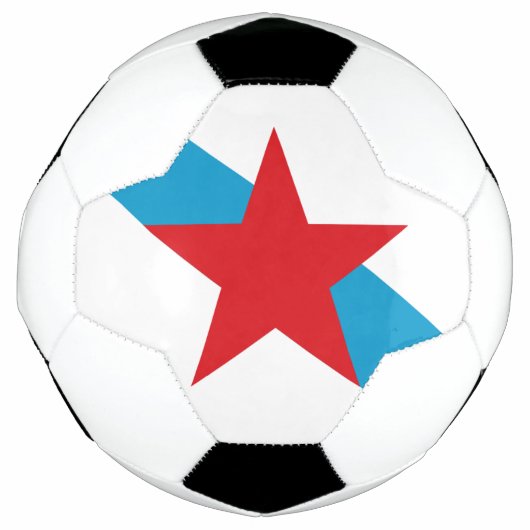 エストレライラガルレガ サッカーボール (正面)