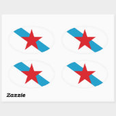 エストレライラガルレガ 楕円形シール (シート)