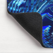 エストレラazul ondulada com trasados em ziguezague マウスパッド (コーナー)