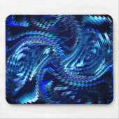 エストレラazul ondulada com trasados em ziguezague マウスパッド (正面)