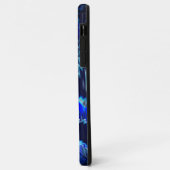 エストレラazul ondulada com trasados em ziguezague Case-Mate iPhoneケース (裏面/左)