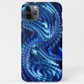 エストレラazul ondulada com trasados em ziguezague Case-Mate iPhoneケース (裏面)