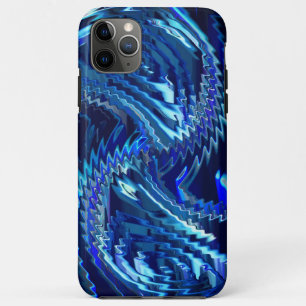 エストレラazul ondulada com trasados em ziguezague iPhone 11 pro maxケース