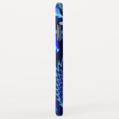 エストレラazul ondulada com trasados em ziguezague Case-Mate iPhoneケース (裏面/右)