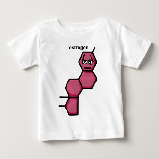 エストロゲン ベビーTシャツ (正面)