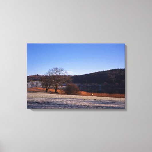 エストワイトウォーターレイクディストリクトイングランド キャンバスプリント (正面)