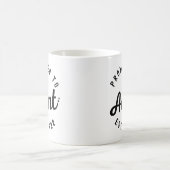 エスト叔母に昇進。2022ニューおばさん コーヒーマグカップ (中央)