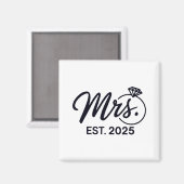 エスト夫人2025たった今結婚しました結婚夫婦Mr. マグネット (正面/裏面)