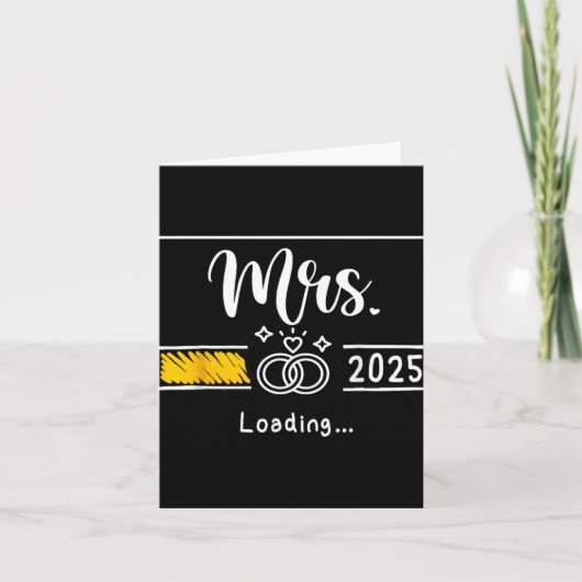 エスト夫人2025新婚結婚妻の装荷 カード (正面)