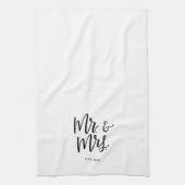 エスト夫妻2020 キッチンタオル (縦)