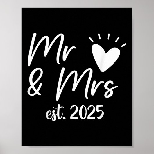 エスト夫妻2025結婚した対結婚Husb ポスター (正面)