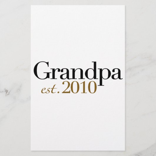 エスト2010じいちゃん 便箋 (正面)