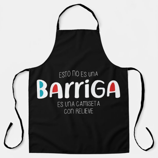 エスト・ノ・エス・ウナ・バリガ エプロン (正面)