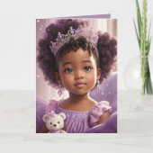 エスニエレガントカルパープルプリンセス カード (正面)