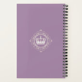 エスニエレガントカルパープルプリンセス ノートブック (裏面)