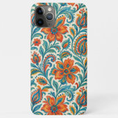 エスニスタイリッシュックカラフルペイズリーフローラアートパターン Case-Mate iPhoneケース (裏面)