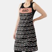 エスニックアフリカアートパターンパパ素晴らし エプロン (インサイチュ)