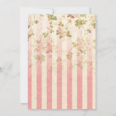 エスニックアフリカンアメリカンレトロティーパーティの招待状 招待状 (裏面)