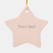 エスニックアフリカンボホデザインスターオーナメント セラミックオーナメント (裏面)