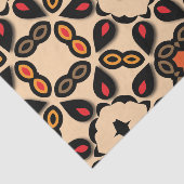 エスニックアラベスク幾何学模様ボホシック 薄葉紙 (詳細)