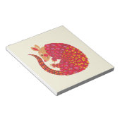 エスニックアルマジロ ノートパッド (アングル)