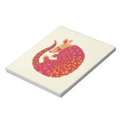 エスニックアルマジロ ノートパッド (回転)