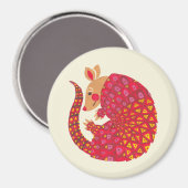 エスニックアルマジロ マグネット (正面/裏面)