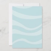 エスニックアロハルアウ（ハワイ式宴会）トロピカル誕生日招待状 招待状 (裏面)