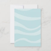 エスニックアロハルアウ(ハワイ式宴会)トロピカル誕生日招待状 招待状 (裏面)