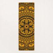 エスニックアンバーマンダラ2 ヨガマット (裏面)